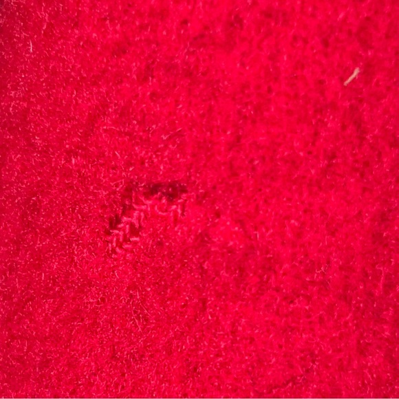 Royal Balkan Tailors Vintage Dead Stock Red & Black Wool Blazer Size 11 … - Picture 15 of 16